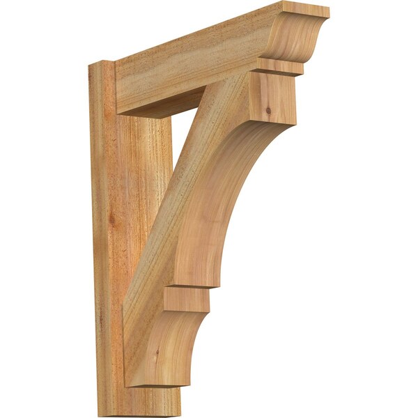 Ekena Millwork Balboa Rough Sawn Traditional Outlooker, Western Red Cedar, 6"W x 22"D x 26"H OUT06X22X26BOA01RWR - main